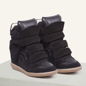 ISABEL MARANT Beckett Wedge Sneakers